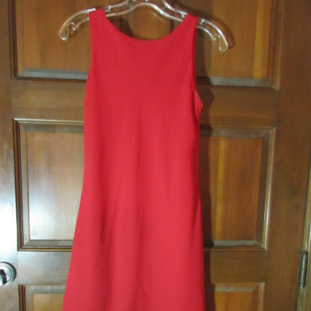 ALYN PAIGE RED POLYESTER DRESS Size 5/6